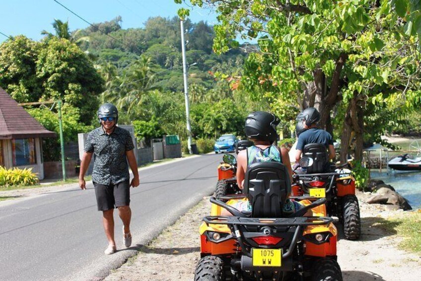 NEW !!! ATV TOURS with '' Manu '' a local guide from Bora Bora