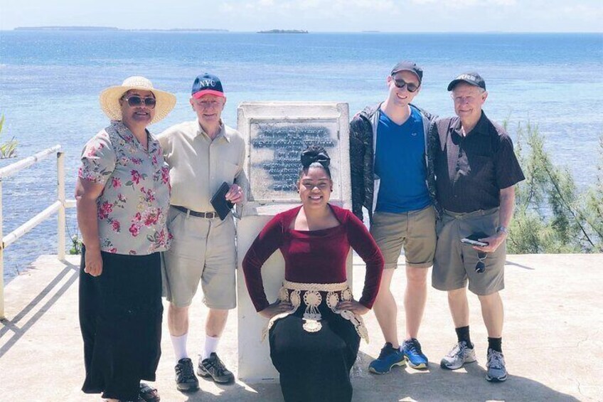 Abel Tasman Landing Site with Lata n Finau as hosts