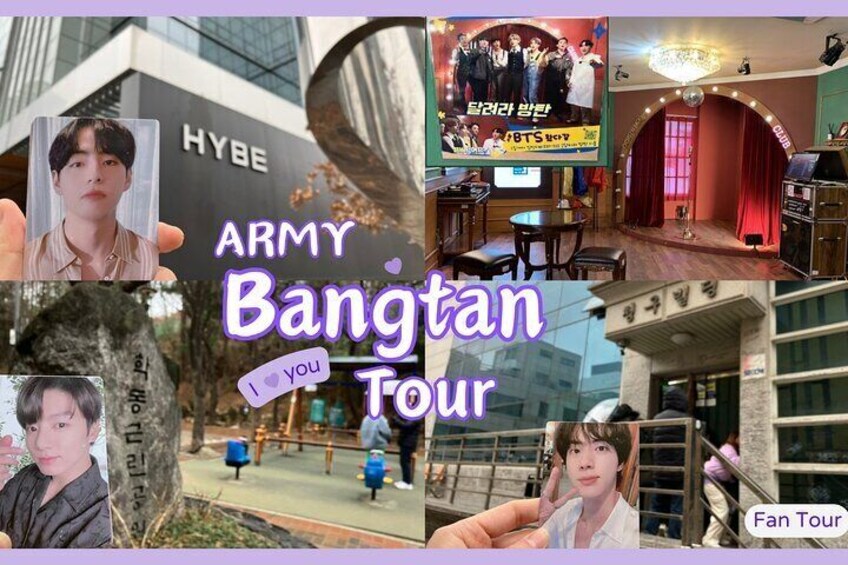 ARMY Bangtan pilgrimage tour in Seoul