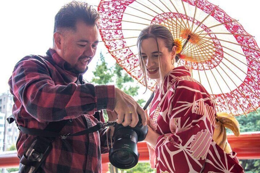 Asakusa Kimono Photography Tour