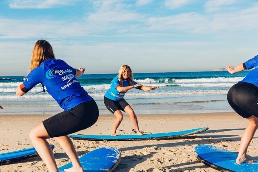 Surfing Lesson in Lennox Head