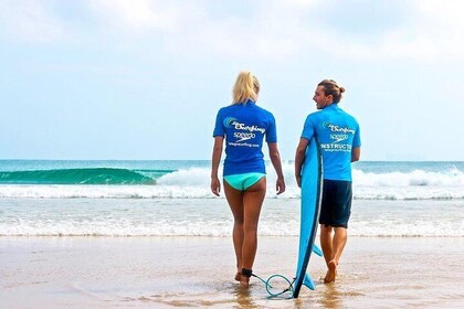 Surfing Lesson in Lennox Head