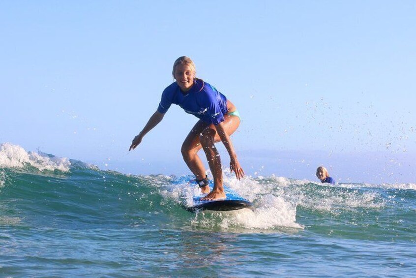 Surfing Lesson in Lennox Head