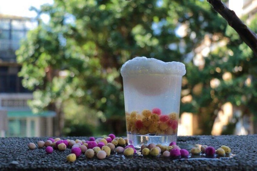 ▴ Colorful bubble milk tea