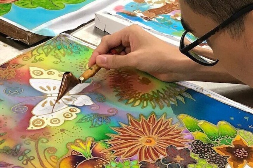 Batik painting class