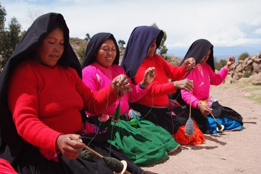 Show item 3 of 10. 2-Day Tour Lake Titicaca: Uros, Amantani & Taquile