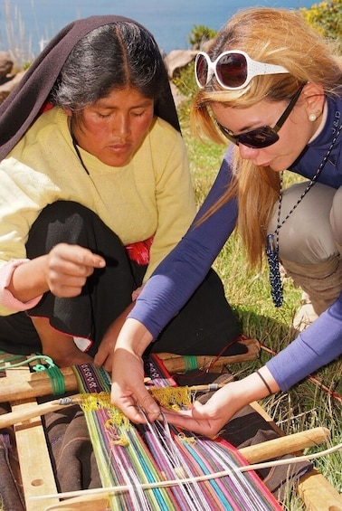 Show item 2 of 10. 2-Day Tour Lake Titicaca: Uros, Amantani & Taquile