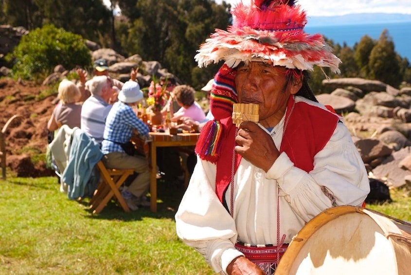 Show item 5 of 10. 2-Day Tour Lake Titicaca: Uros, Amantani & Taquile