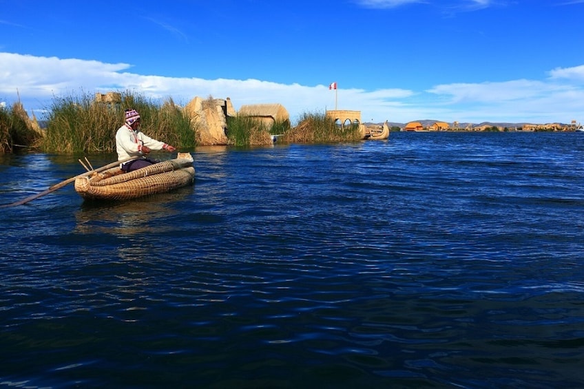Show item 4 of 10. 2-Day Tour Lake Titicaca: Uros, Amantani & Taquile