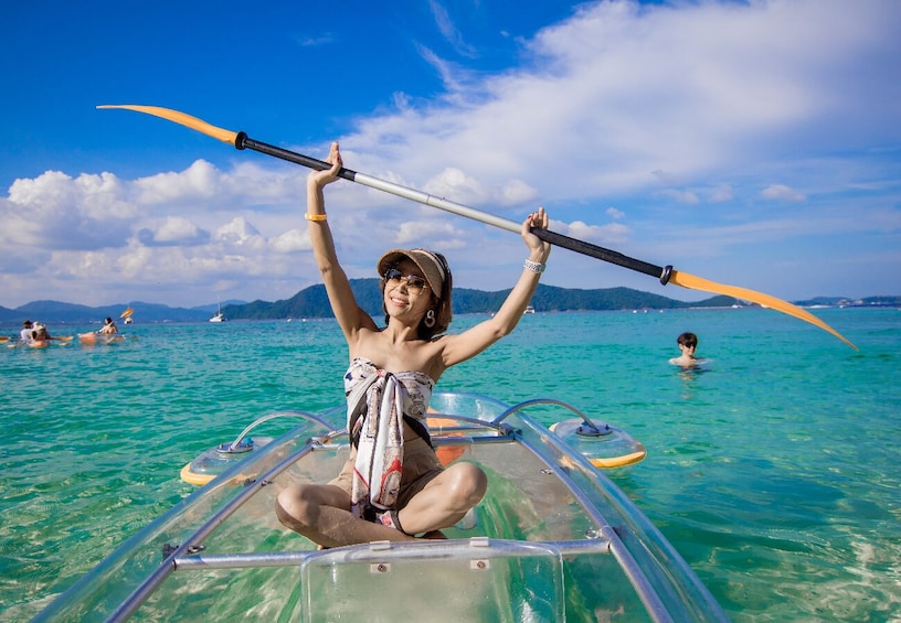 Coral Island Sunset Cruise by Catamaran