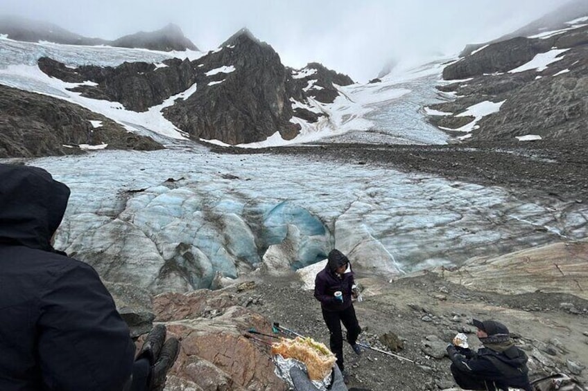 Small group Trekking to Vinciguerra Glacier and Témpanos Lagoon