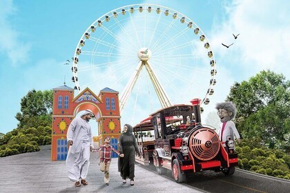 Island of Legend entrance + Eye of Emirates Wheel & Time Train ride