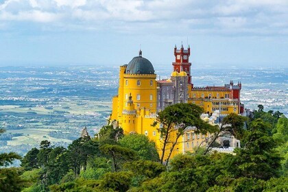 Fremragende lille gruppe tur til Sintra og Pena Palace fra Lissabon