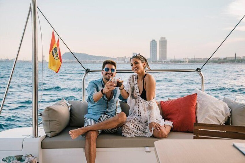 Private Catamaran Charter in Barcelona with Crew