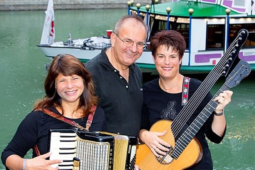 Evening Boat Cruise with Viennese Songs