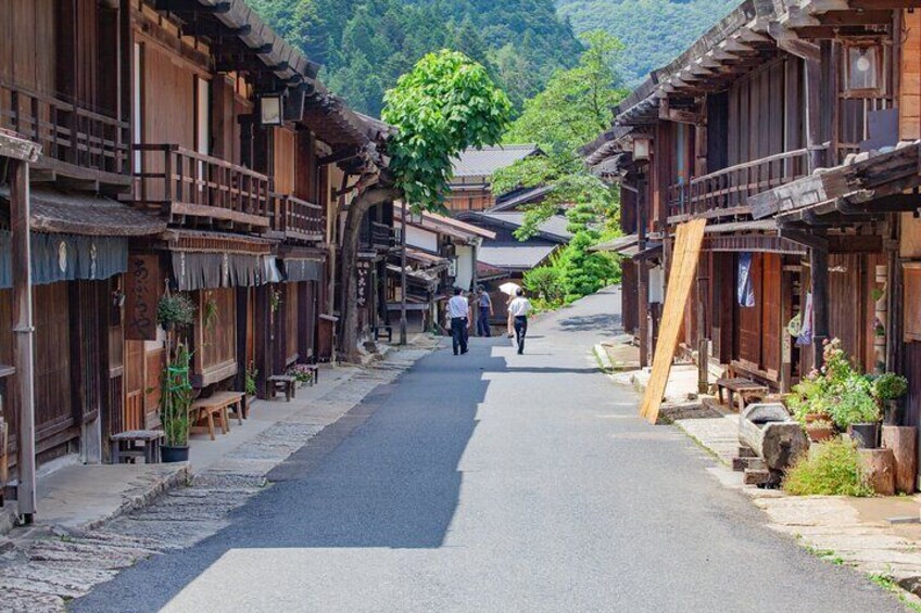 Magome & Tsumago Nakasendo Full-Day Private Trip with Nationally-Licensed Guide