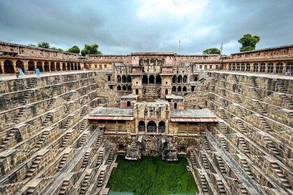Private Day Trip to Abhaneri Stepwell & Monkey Temple from Jaipur