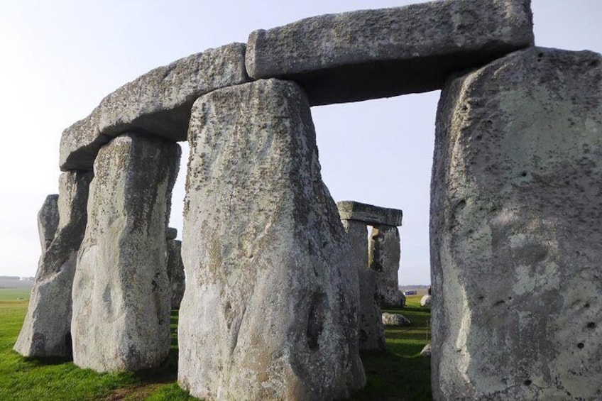 The outer circle of Stonehenge