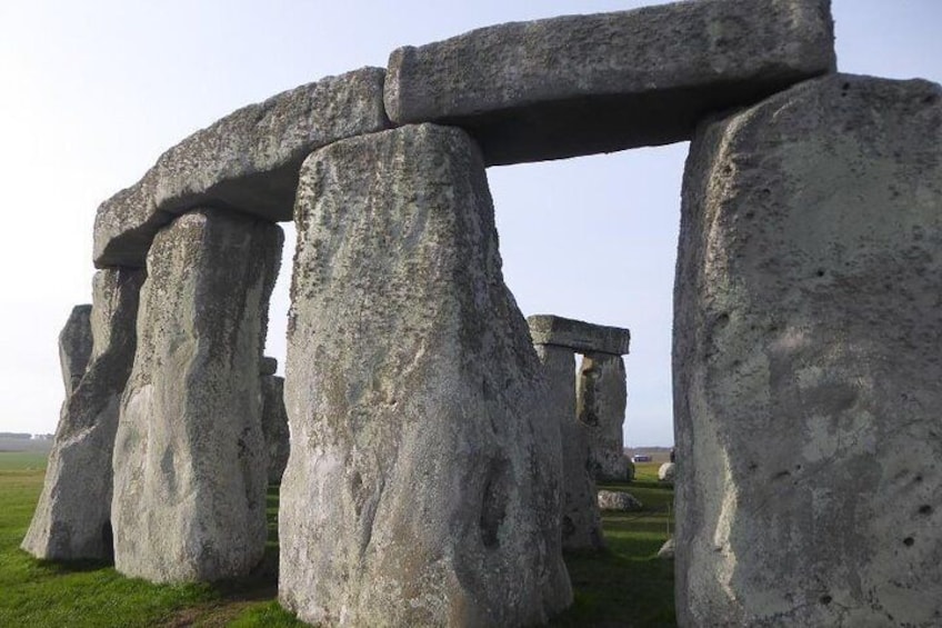 The outer circle of Stonehenge