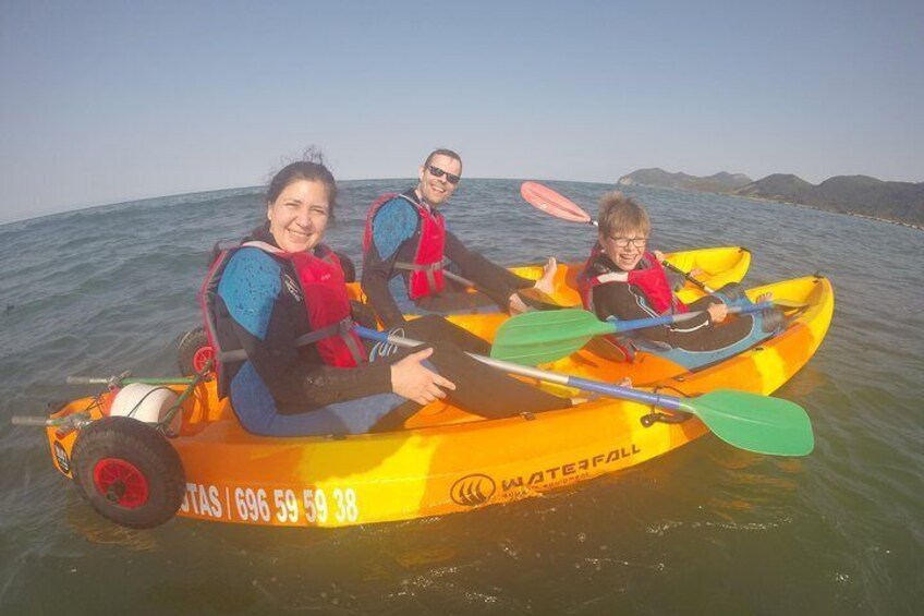 Kayak Route + Snorkel in Cantabria