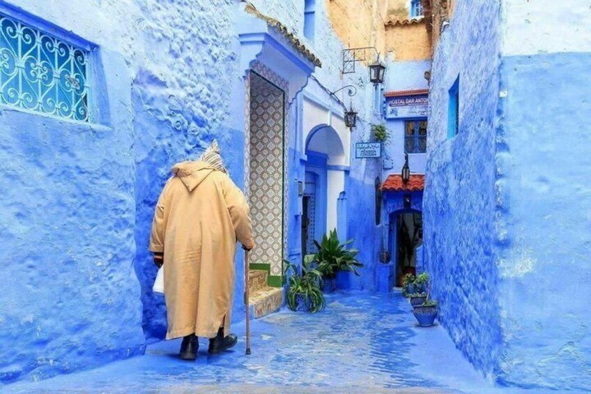 Shared Group: Full day trip to Chefchaouen and Tangier