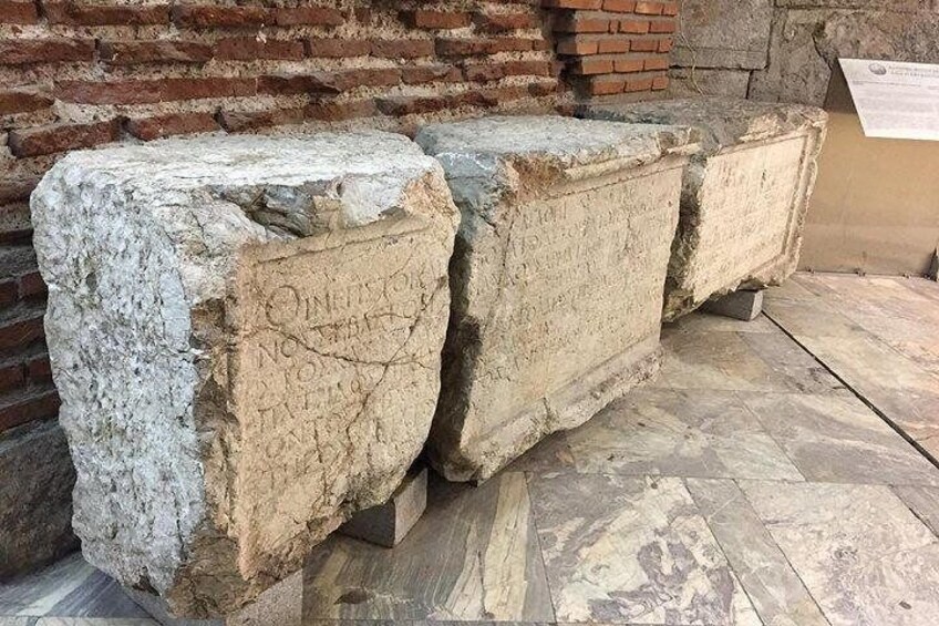 A Roman inscription, 2nd century