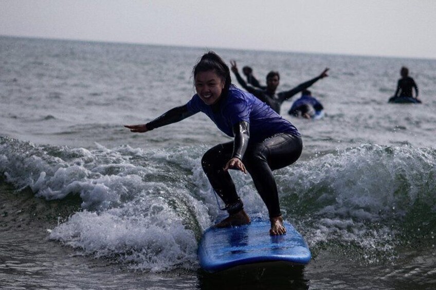 Surf at easy with our teaching method !