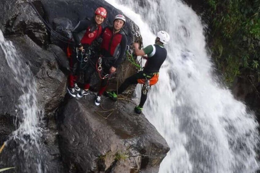 Rafting Canopy Canyoning For A High Adrenaline Day in Baños de Agua Santa