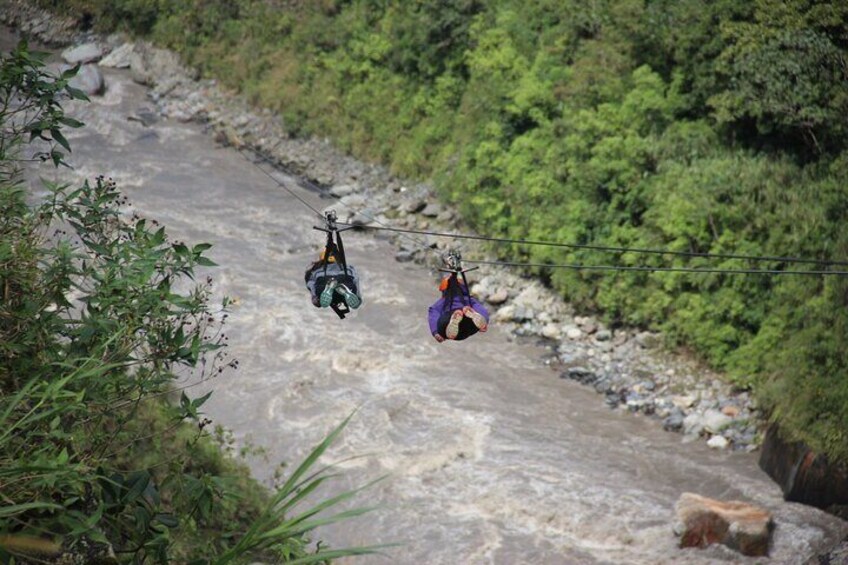 Rafting | Canopies | Canyoning Three Extreme Activities in One Day Baños - Ecuador