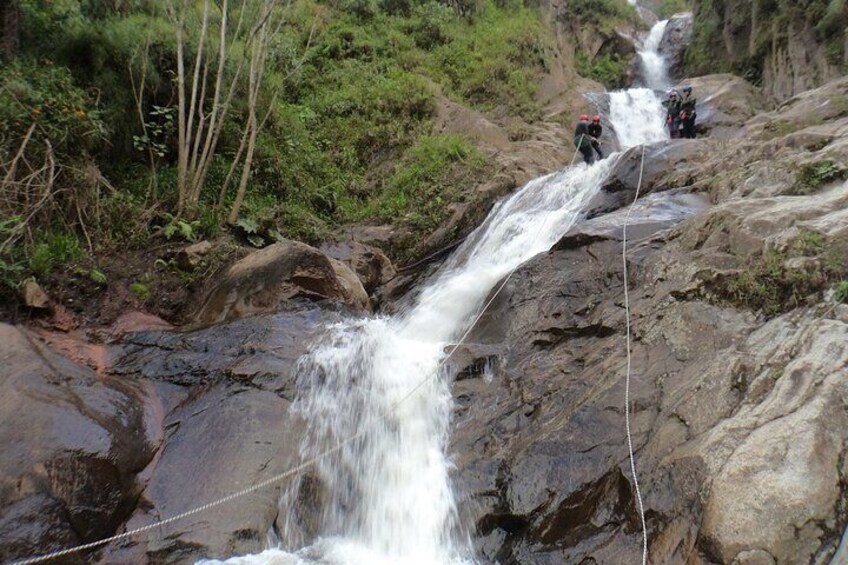 Rafting | Canopies | Canyoning Three Extreme Activities in One Day Baños - Ecuador