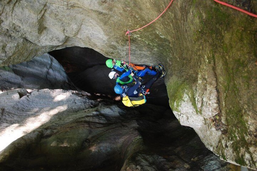 Infernet sport canyoning in Chartreuse - Grenoble