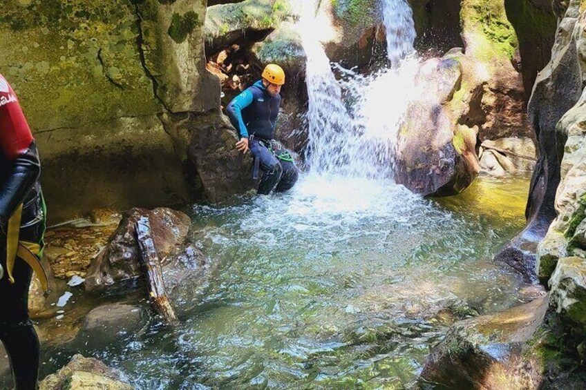 Canyoning du Groin near Lyon