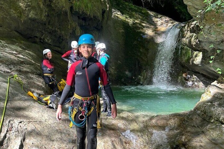 Day canyoning in the Écouges (Vercors)