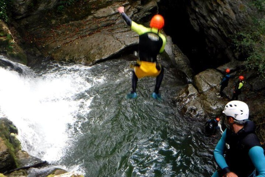 Canyoning discovery of Furon Bas in Vercors - Grenoble