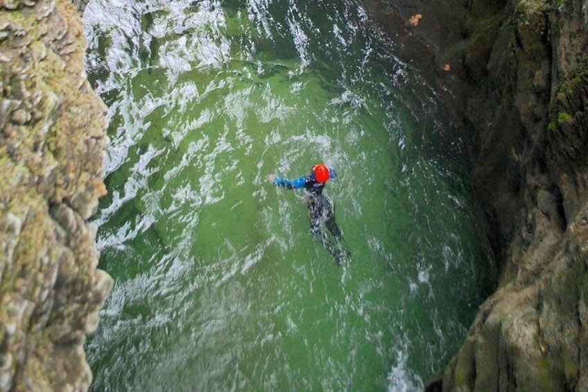 Canyoning discovery of Furon Bas in Vercors - Grenoble