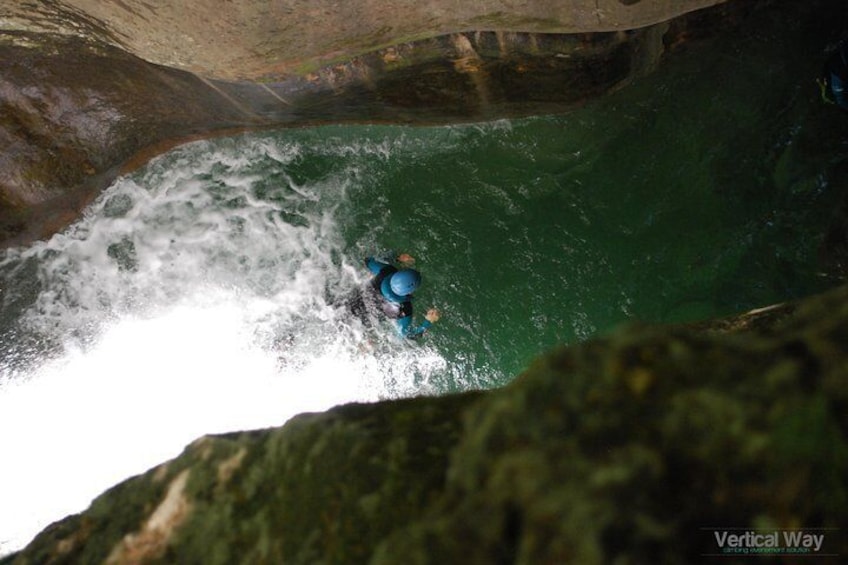 Whitewater swimming