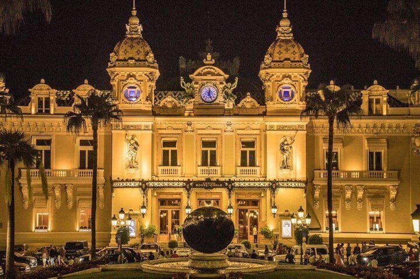 Monte Carlo Casino by Night