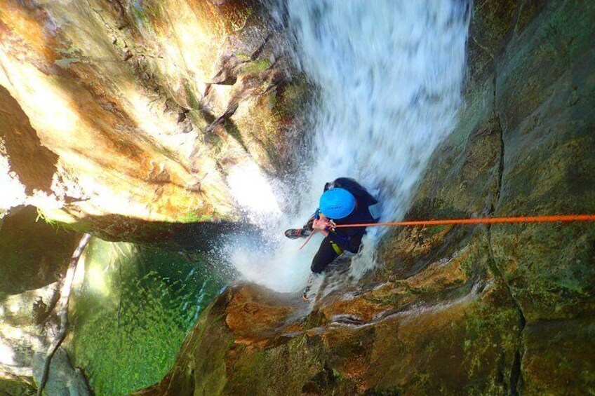 Canyoning Ecouges 50 minutes from LYON Vercors