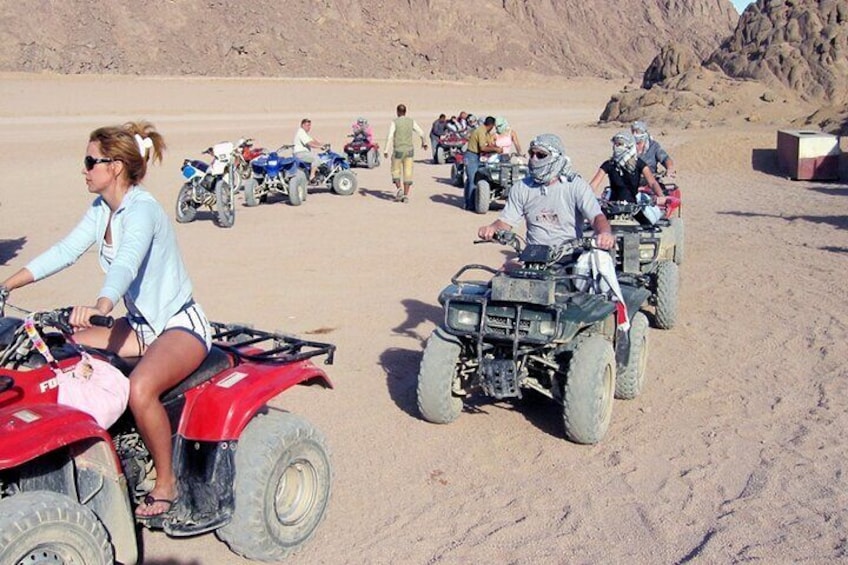 Quad driving, camel riding and star watching in Sharm el Sheikh 5x1