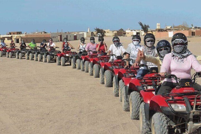 Quad driving, camel riding and star watching in Sharm el Sheikh 5x1