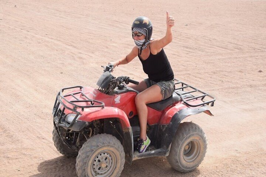 Quad driving, camel riding and star watching in Sharm el Sheikh 5x1