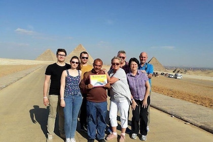 Excursión de un día desde Sharm el Sheikh a El Cairo en avión