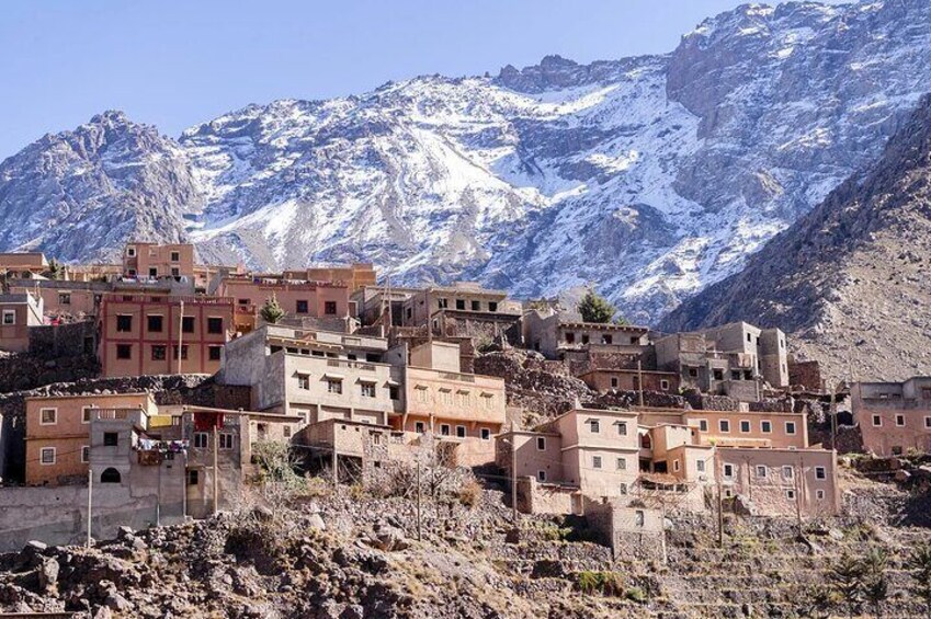 Desert Agafay & Atlas Mountains, Valleys & Waterfalls Tour from Marrakech