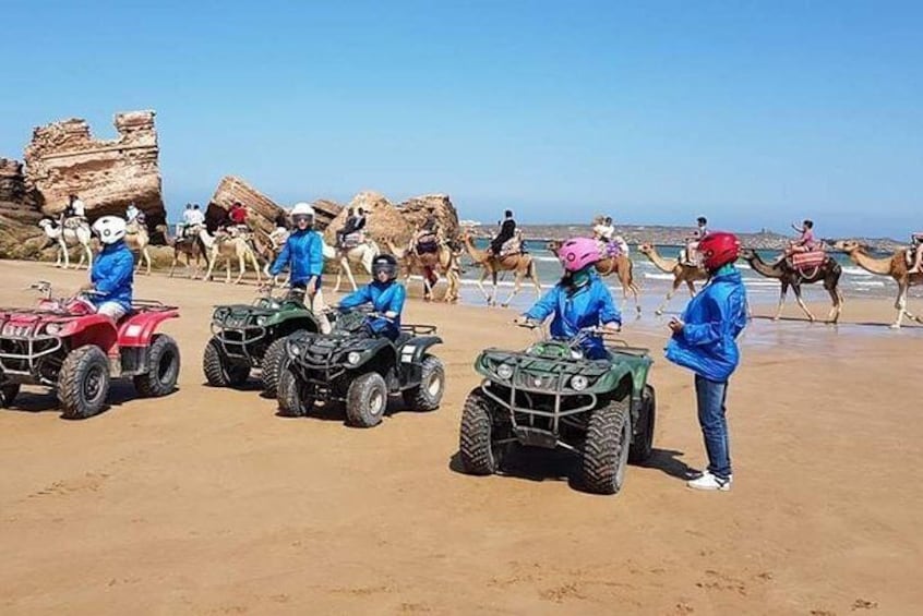 Essaouira: 2 Hours in Quad + 2 Hours Camel Ride