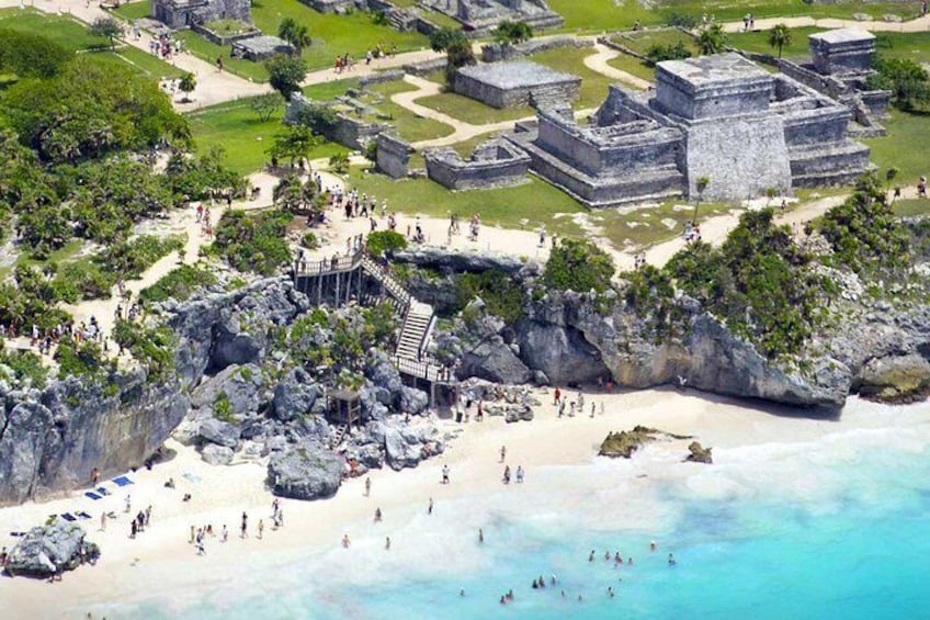 Aerial Photo of the Tulum Esplanade