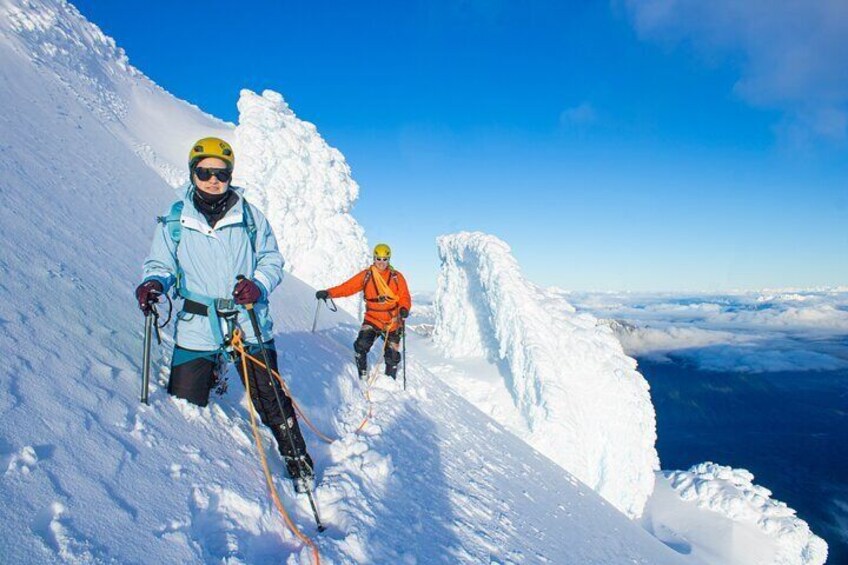 Seracs Trekking of Osorno Volcano