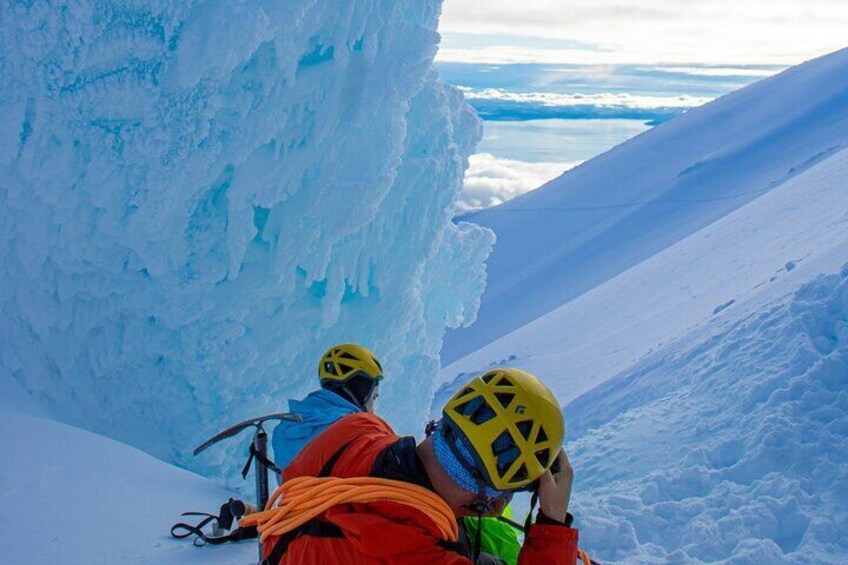 Seracs Trekking of Osorno Volcano