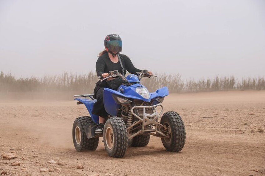 Desert Quad Bike Safari with Pickup & Drop-Off From Agadir