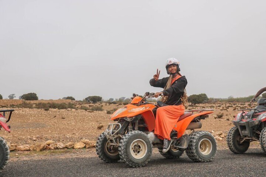 Desert Quad Bike Safari with Pickup & Drop-Off From Agadir