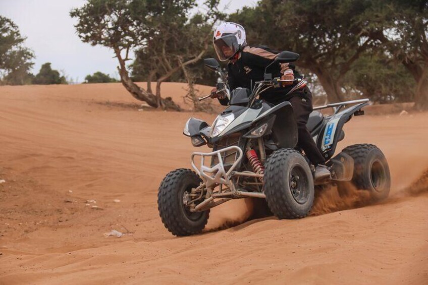 Desert Quad Bike Safari with Pickup & Drop-Off From Agadir